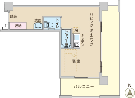 Dタイプ　間取り図