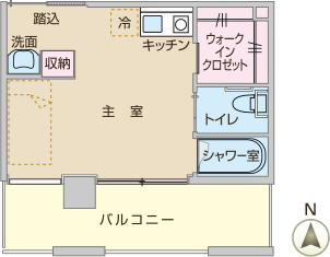 Eタイプ　間取り図