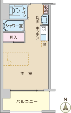 Gタイプ　間取り図