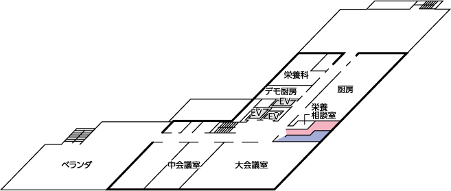 5階のフロアマップ